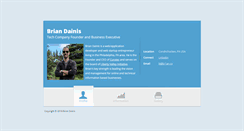 Desktop Screenshot of briandainis.com